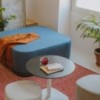 Puff Puck XL 1100 Enea. Muebles prácticos de diseño ideal para interiores.