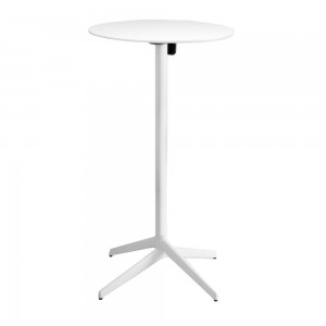 Mesa elegante Pile alta redonda de Enea. Mesas para bar de diseño.