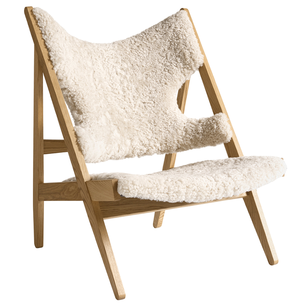 Butaca Knitting Sheepskin de Audo Copenhagen. Butacas de diseño.