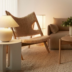 Butaca Knitting Sheepskin de Audo Copenhagen. Butacas de diseño.