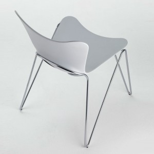 Silla Trip de Casprini. Sillas apilables de polipropileno modernas. Diseño italiano.