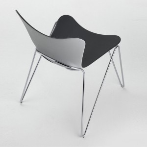 Silla Trip de Casprini. Sillas apilables de polipropileno modernas. Diseño italiano.