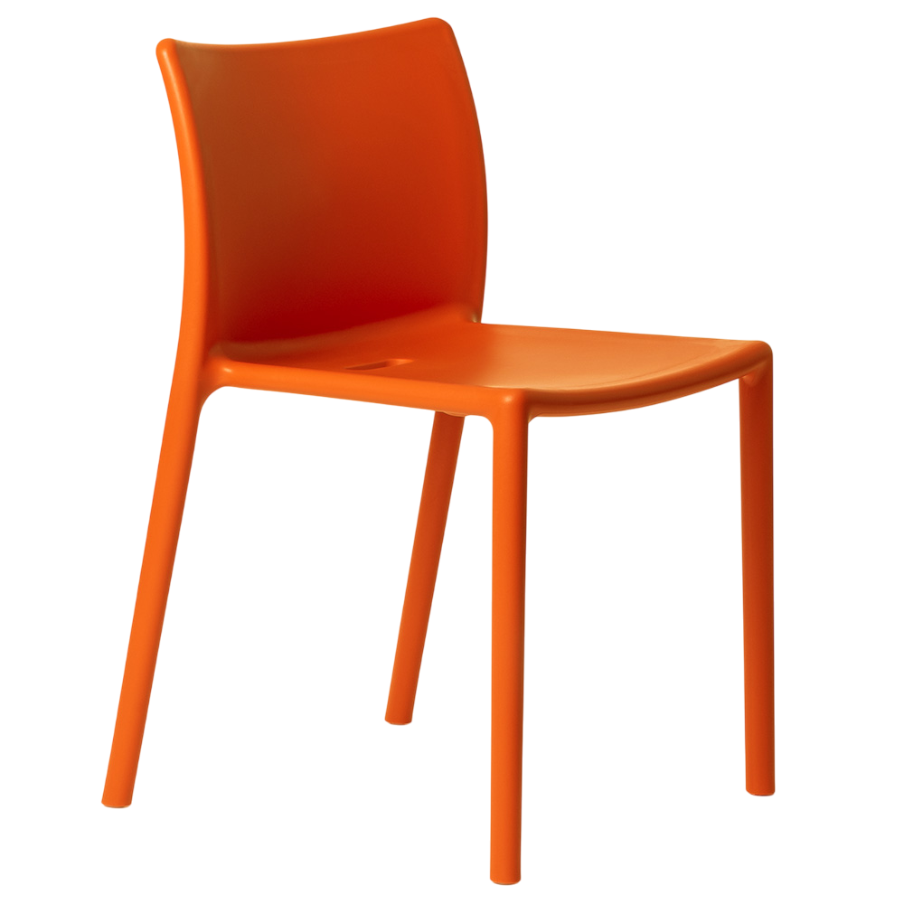 Silla Air-Chair Magis. Silla apilable de polipropileno para exteriores.
