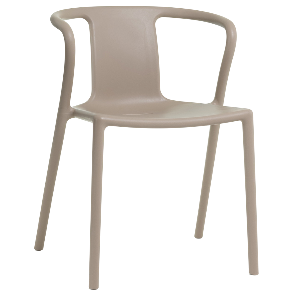 Sillón Air Armchair de Magis. Silla apilable de polipropileno de exterior.