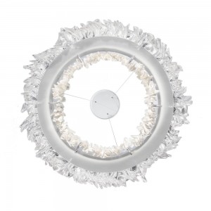 Lámpara Accordéon Suspension de Slamp. Elegante diseño de Marc Sadler.