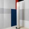 Lámpara de suelo Charlotte de Slamp. Diseño de Iluminación moderna.