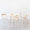 Silla Pila de Magis. Silla apilable de madera. Silla para comedor.