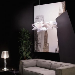 Lámpara suspensión Córdoba de Slamp. Lamparas de diseño italiano y moderna