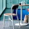 Silla Pipe Magis. Silla apilable con madera ideal para nuestro comedor.