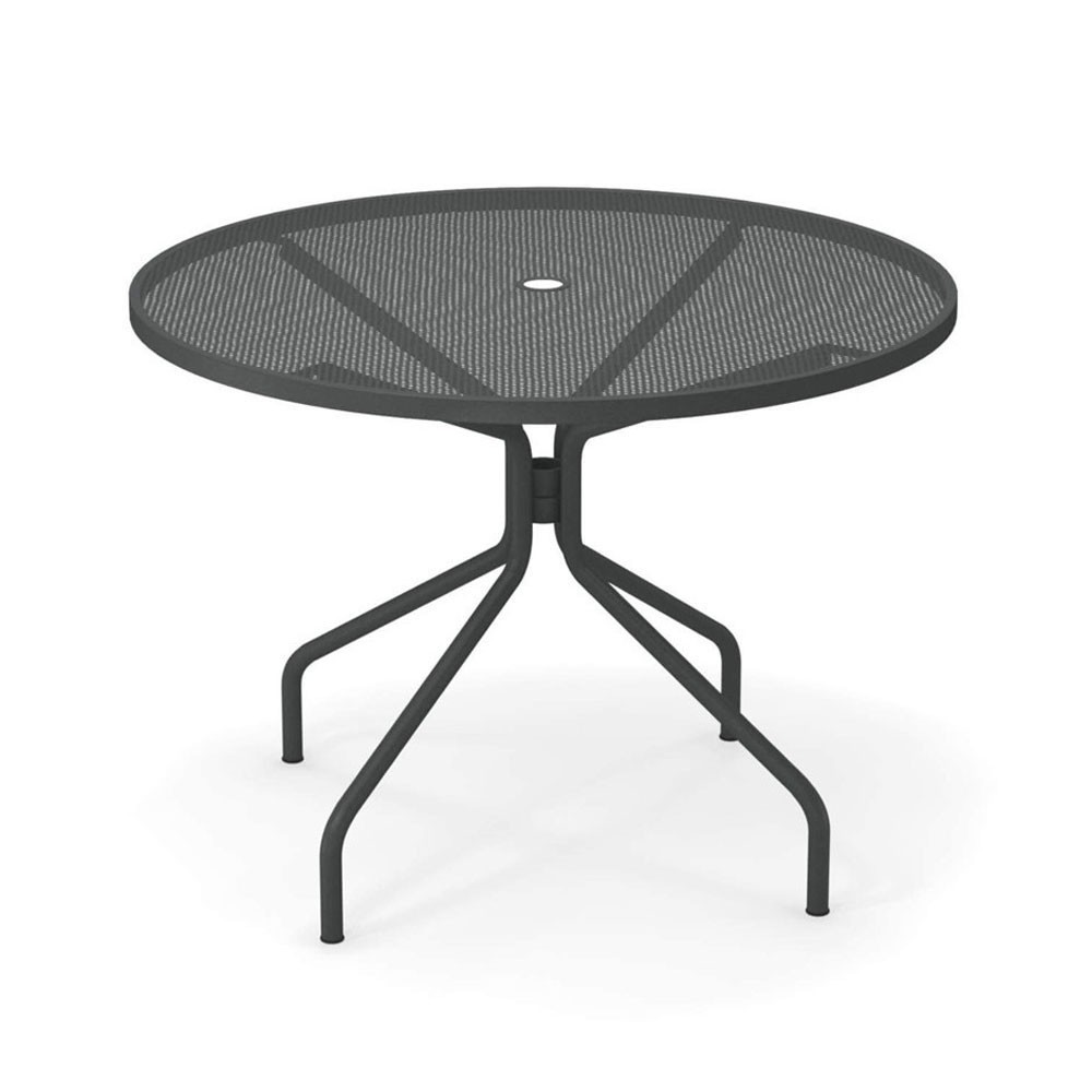 Mesa Redonda Cambi para exteriores de Emu. Mesas de diseño.