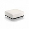 Pouf Cannolè elegante para exteriores de Emu. Poufs de diseño.