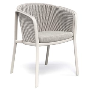 Butaca Carousel Alu-thick de diseño moderno ideal para exteriores por Emu.