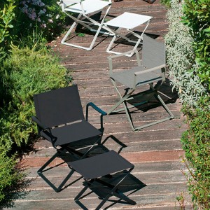 Reposapiés Plegable Ciak ideal para exteriores de Emu.