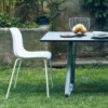 Silla Troy Polipropileno de Magis. Silla de estructura de acero apilable.
