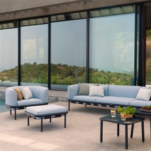Sillón Dock ideal para espacios exteriores de Emu.