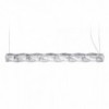 Lámpara suspensión Hugo Horizontal de Slamp. Diseño ideal ideal para oficinas.