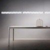 Lámpara suspensión Hugo Horizontal de Slamp. Diseño ideal ideal para oficinas.