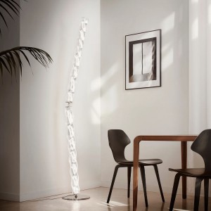 Lámpara Pie Hugo Floir de Slamp con un diseño italiano y moderno,