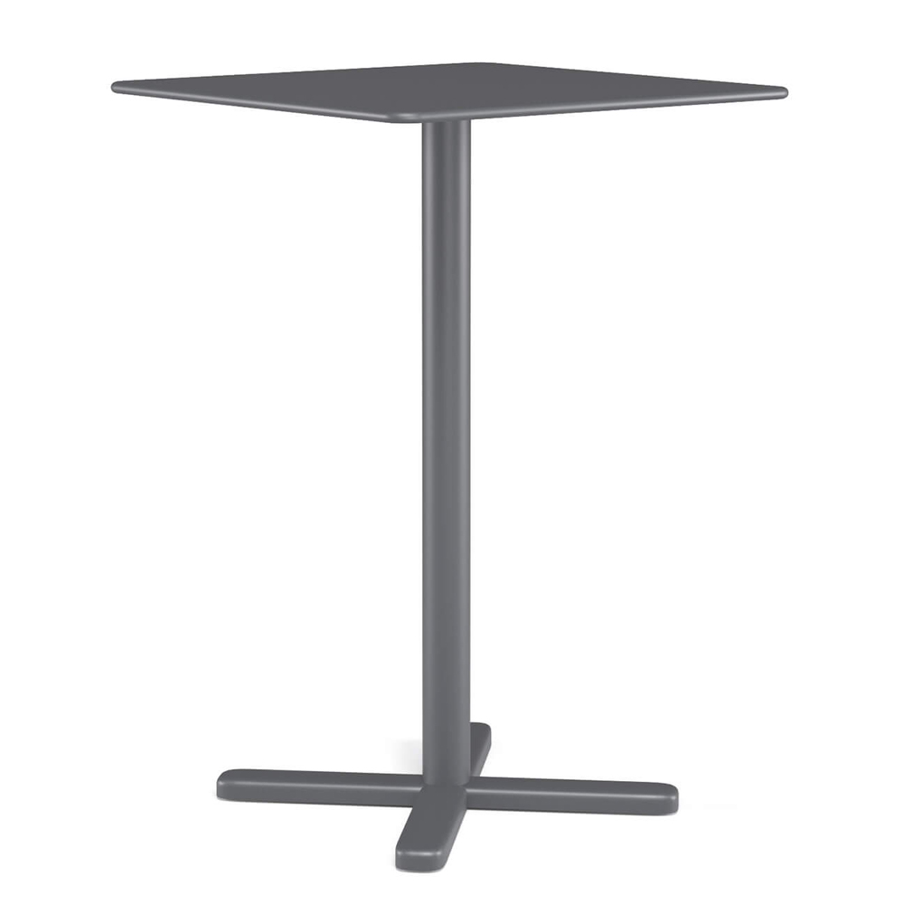 Mesa Alta cuadrada Darwin para exteriores de Emu. Mesas de diseño.