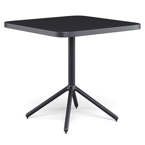 Mesa Cuadrada Plegable Grace diseñada para espacios exteriores Emu.
