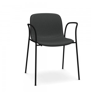 Silla Troy Semi-tapizada Acero Magis. Silla de diseño para salón u oficina.
