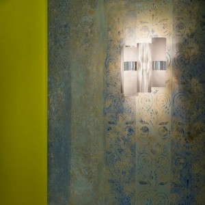Aplique de pared La Lollo de Slamp. Iluminación con diseño de lujo.