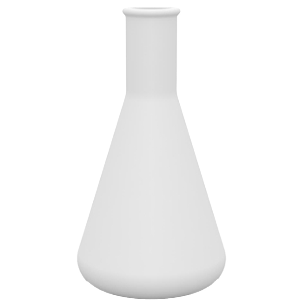 Florero Chemistubes Erlenmeyer con acabado mate/brillo Diseño Vondom