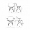 Silla Troy Wireframe Polipropileno Magis. Silla de diseño moderno para interiores.