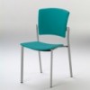 Silla moderna Eina Tapizada de Enea. Sillas de diseño moderno para interior.