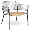 Sillón Lyze madera para ambientes exteriores de Emu.