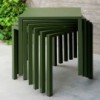 Mesa Cuadrada Nova moderna de Emu. Mesas de diseño.