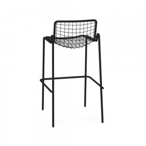Taburete Rio R50 de exteriores con diseño moderno y elegante de Emu.