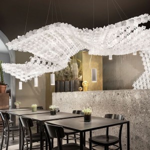Lámpara colgante Nuvem de Slamp. Diseño único de calidad italiana.