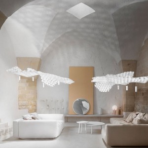 Lámpara colgante Nuvem de Slamp. Diseño único de calidad italiana.
