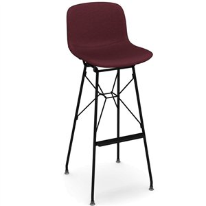 Taburete Troy Wireframe Tapizado Magis. Mobiliario original para contract.