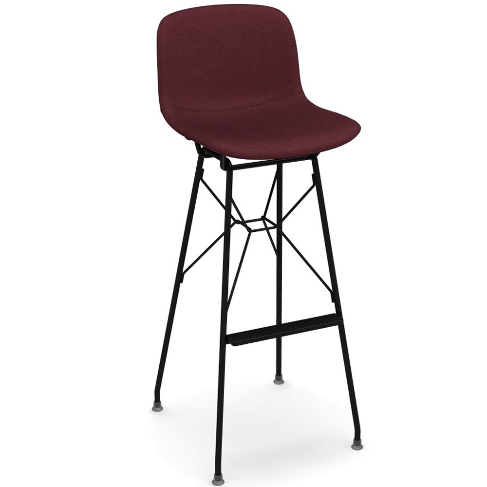 Taburete Troy Wireframe Tapizado Magis. Mobiliario original para contract.