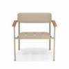 Sillón Shine moderno diseñado para espacios exteriores de Emu.