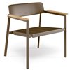 Sillón Shine moderno diseñado para espacios exteriores de Emu.