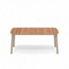 Mesa Rectangular Shine ideal para exteriores de Emu.
