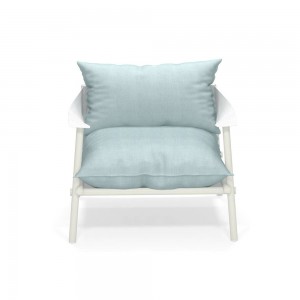 Sillón Terramare de diseño moderno para espacios exteriores de Emu.