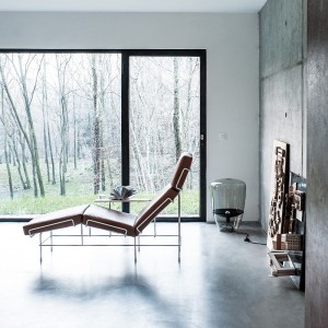 Chaise longue Traffic_2 Magis. Diseño contemporáneo tapizado en tela.