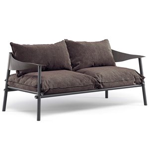 Sofá 2 o 3 plazas Terramare de diseño elegante y moderno de Emu.