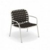 Sillón Yard de diseño moderno para espacios exteriores de Emu.