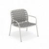 Sillón Yard de diseño moderno para espacios exteriores de Emu.