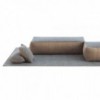 Puf Raw Small Blue de GAN. Alfombras modernas.