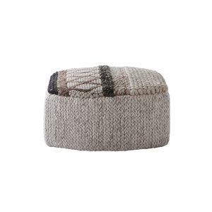 Puf Mangas Caramelo MP1N Naturales de GAN. Pufs modernos para salón o dormitorio.