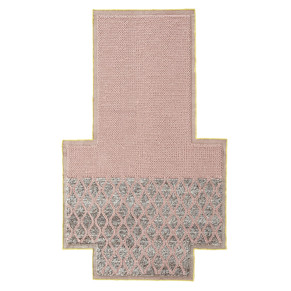 Alfombras Mangas Rhombus 160 Rosa de GAN. Alfombras modernas chill out.