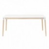 Mesa Steelwood Rectangular de Magis.  Mesas bar de diseño contemporáneo.