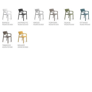 Sillón Trill Nardi. Diseño de silla para exterior de calidad italiana.