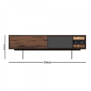 Mueble televisión para salón moderno Aura de Treku.